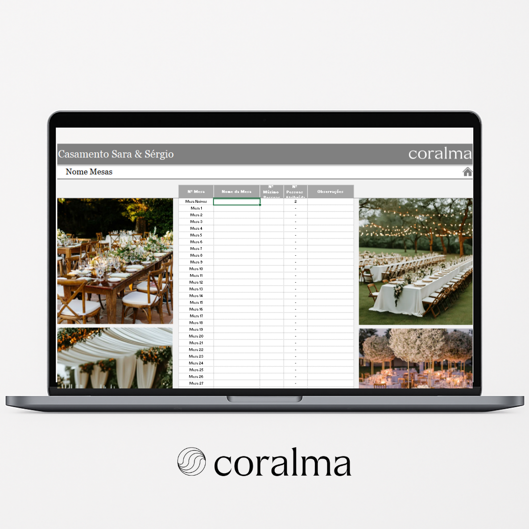 Coralma Wedding Plan