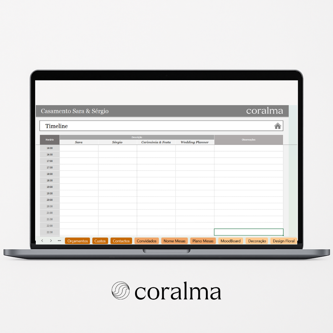 Coralma Wedding Plan