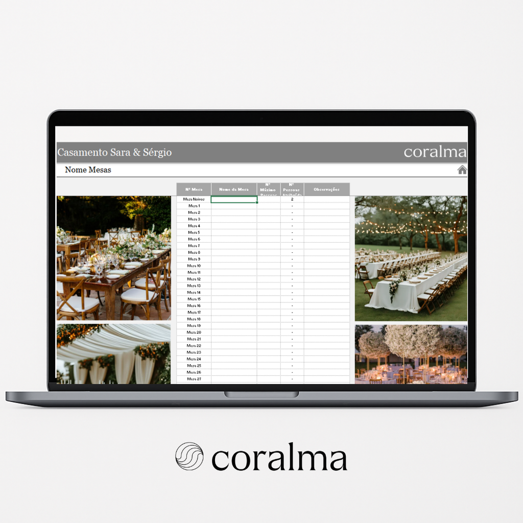 Coralma Wedding Plan